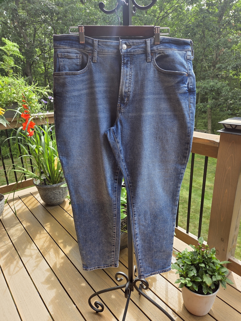 Classic Women's Blue Denim Jeans